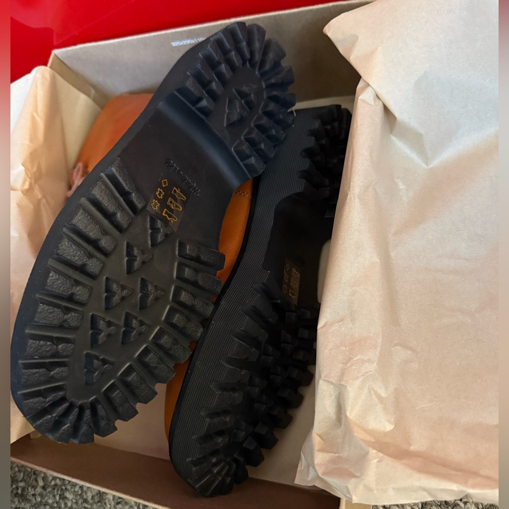 Madewell Rayna Boot in English Saddle NWT Sz 8 - Picture 3 of 4